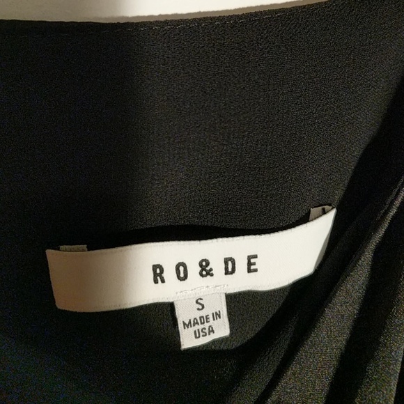 Cold Shoulder Satin Blouse - Picture 4 of 4